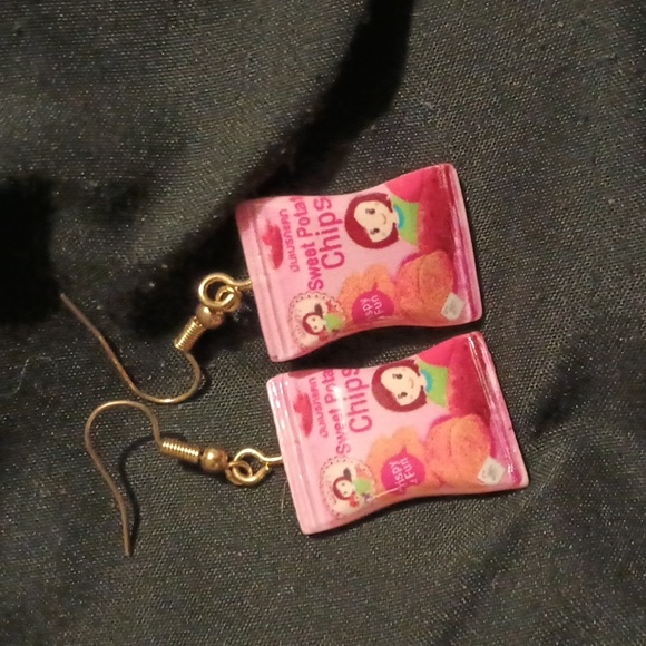 boutique Jewelry Sweet Potato Chip Earrings Poshmark